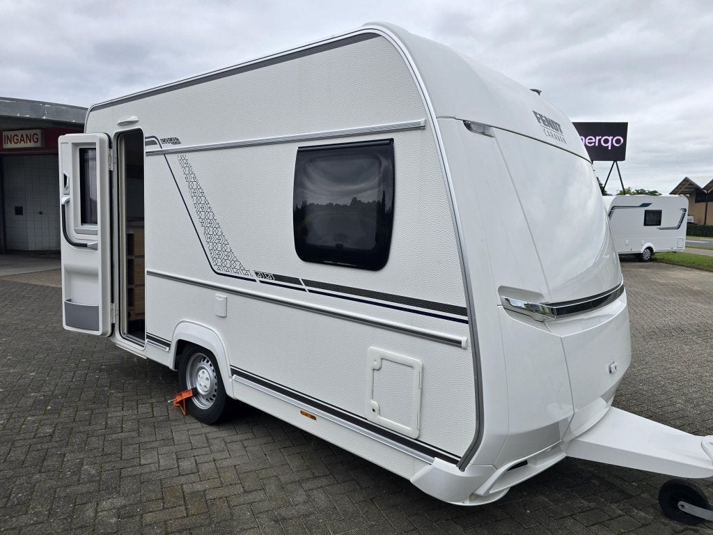 Fendt Bianco Activ 390 FHS met voortent, Caravans en Kamperen, Bedrijf, Tot en met 3, 1000 - 1250 kg, 4 tot 5 meter