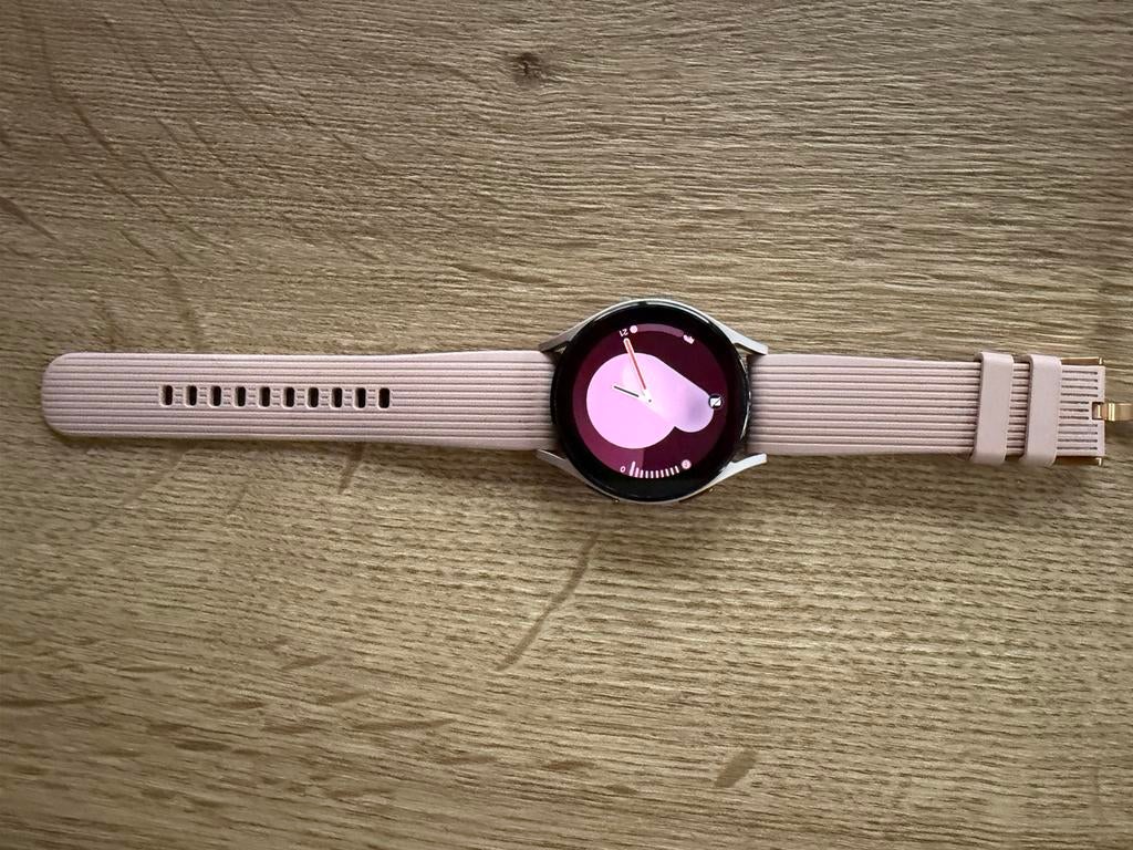 Samsung Watch 5 pink gold, Ophalen of Verzenden, Zo goed als nieuw, Zwart, Android
