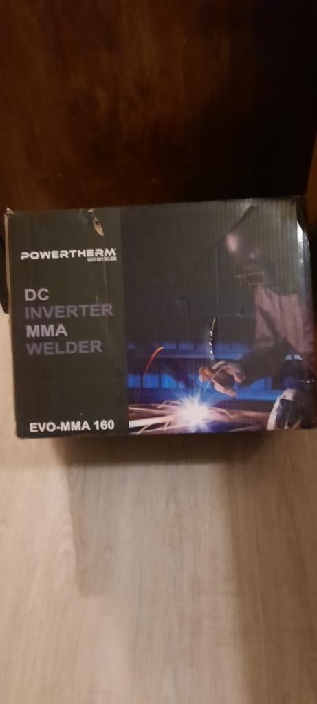 Powertherm EVO-MMA 160 Inverter Lasapparaat, Doe-het-zelf en Verbouw, Gereedschap | Lasapparaten, Ophalen of Verzenden, Nieuw