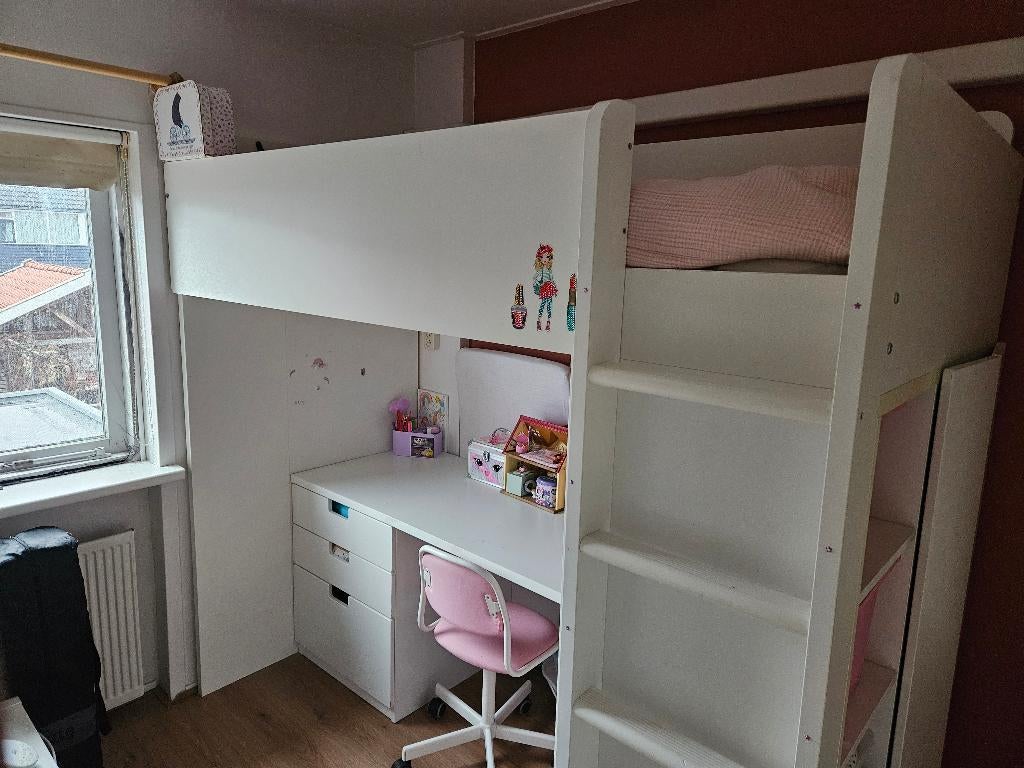 Hoogslaper Ikea, Eenpersoons, 160 tot 180 cm, Ophalen of Verzenden, Zo goed als nieuw