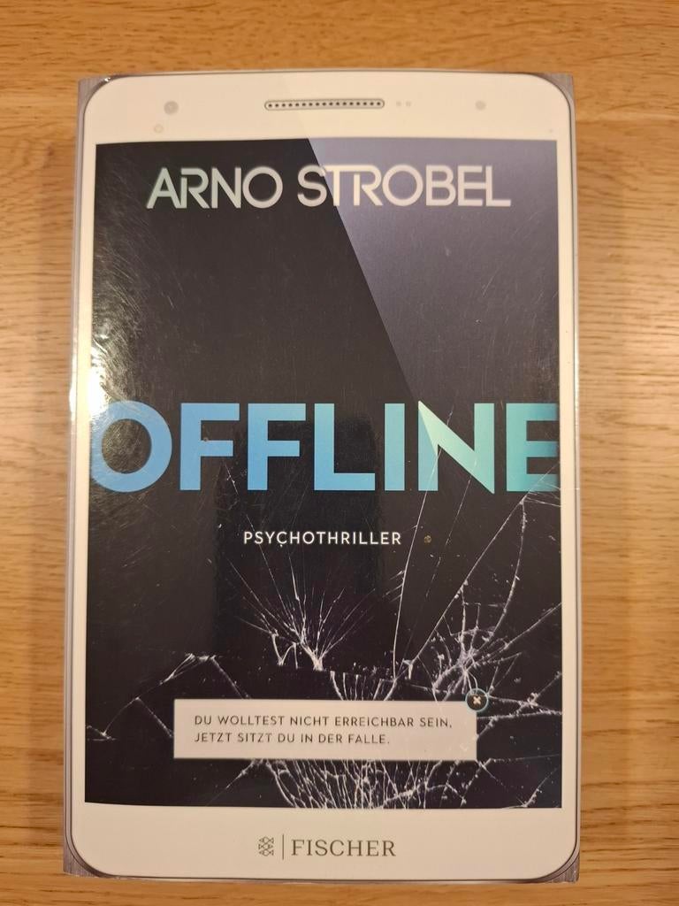 Offline - Arno Strobel Psychothriller, Boeken, Thrillers, Zo goed als nieuw, Europa overig, Ophalen of Verzenden