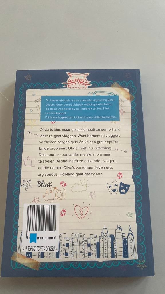 Dagboek van een vlogger, Boeken, Ophalen of Verzenden, Zo goed als nieuw