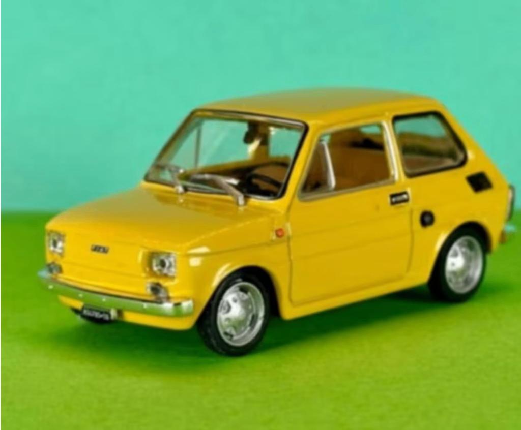FIAT 126 1973 schaal 1/43 MICRO d'antan auto's # 67, Hobby en Vrije tijd, Verzenden, Nieuw, Auto, Overige merken