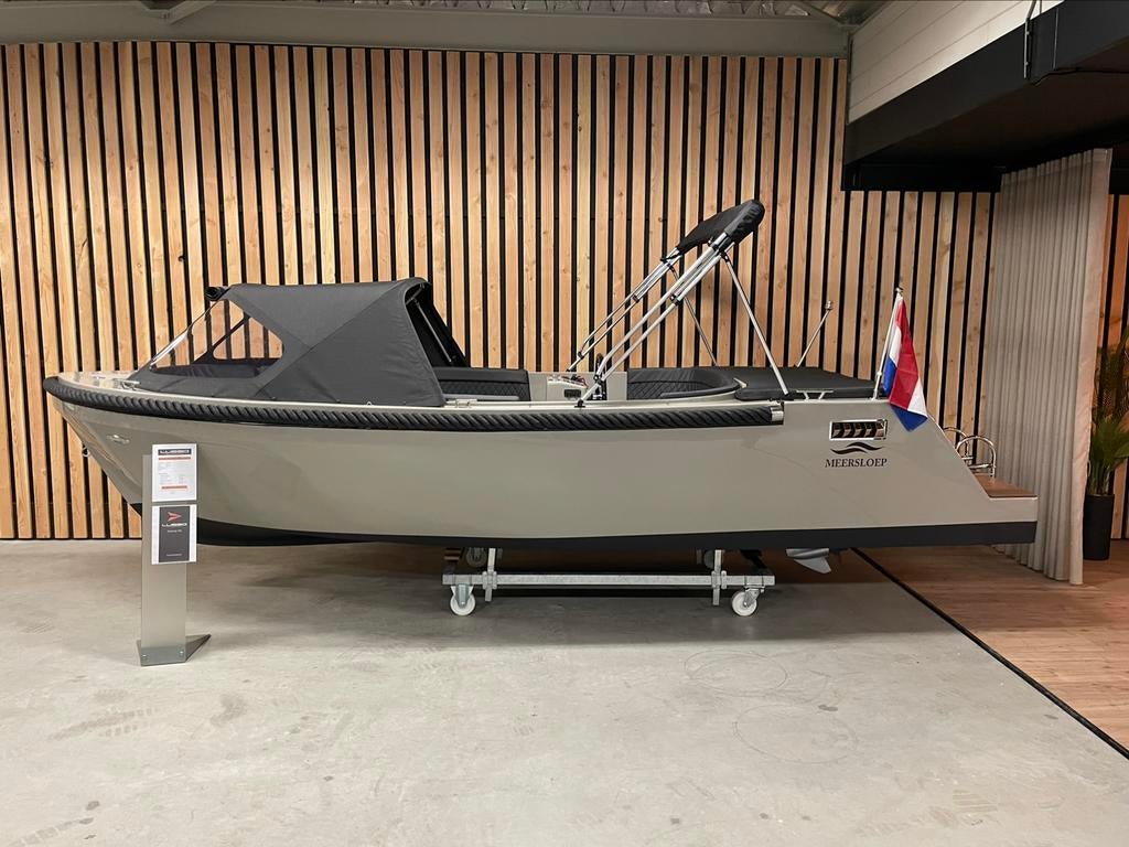 Uw "MEERSLOEP 600" dealer Lusso Watersport! 20PK 50PK Nieuw!, Watersport en Boten, Sloepen, Ophalen, Nieuw, Buitenboordmotor, Polyester