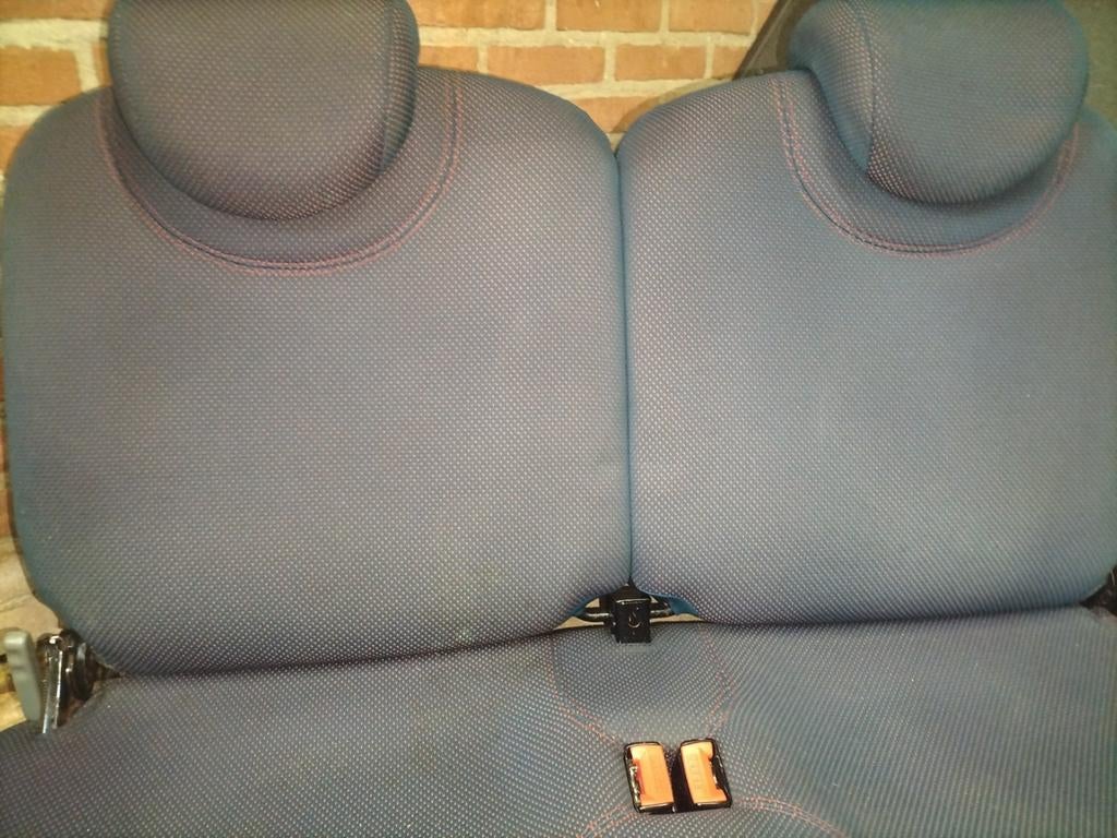 Achterbank Twingo 1  zeer goed kleur blauw grijs, Ophalen of Verzenden, Gebruikt, Renault