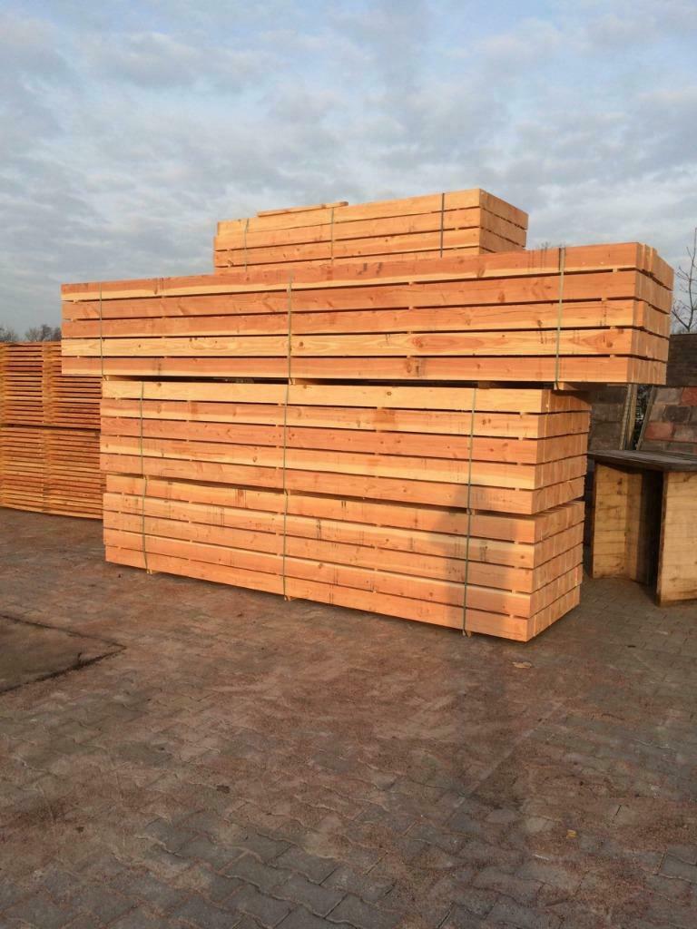 Douglas Regels, Balken en Palen voor spotprijzen!! Incl. BTW, Doe-het-zelf en Verbouw, Hout en Planken, Ophalen, Nieuw, Balk, Overige houtsoorten