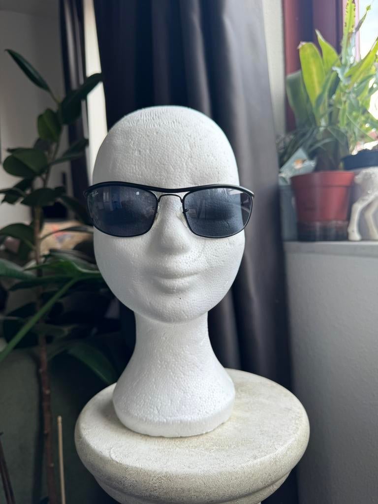 Ray Ban olympian, Verzenden, Zo goed als nieuw, Zwart, Overige merken