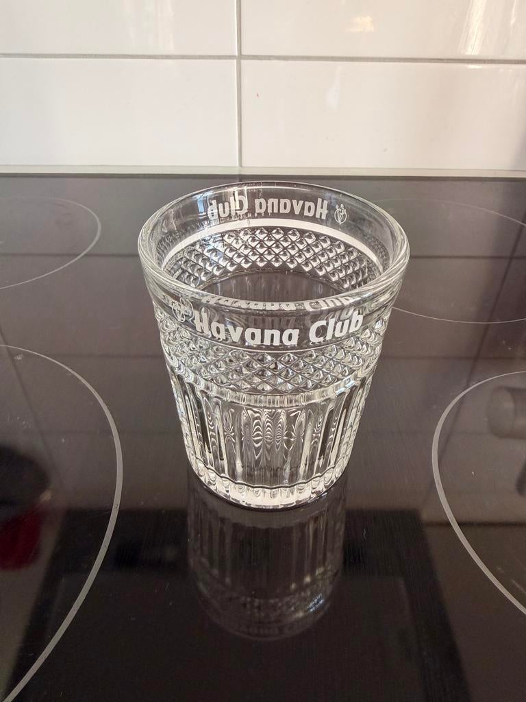 Havana Club Glas - Rum Glas, Verzamelen, Ophalen, Zo goed als nieuw, Frisdrankglas