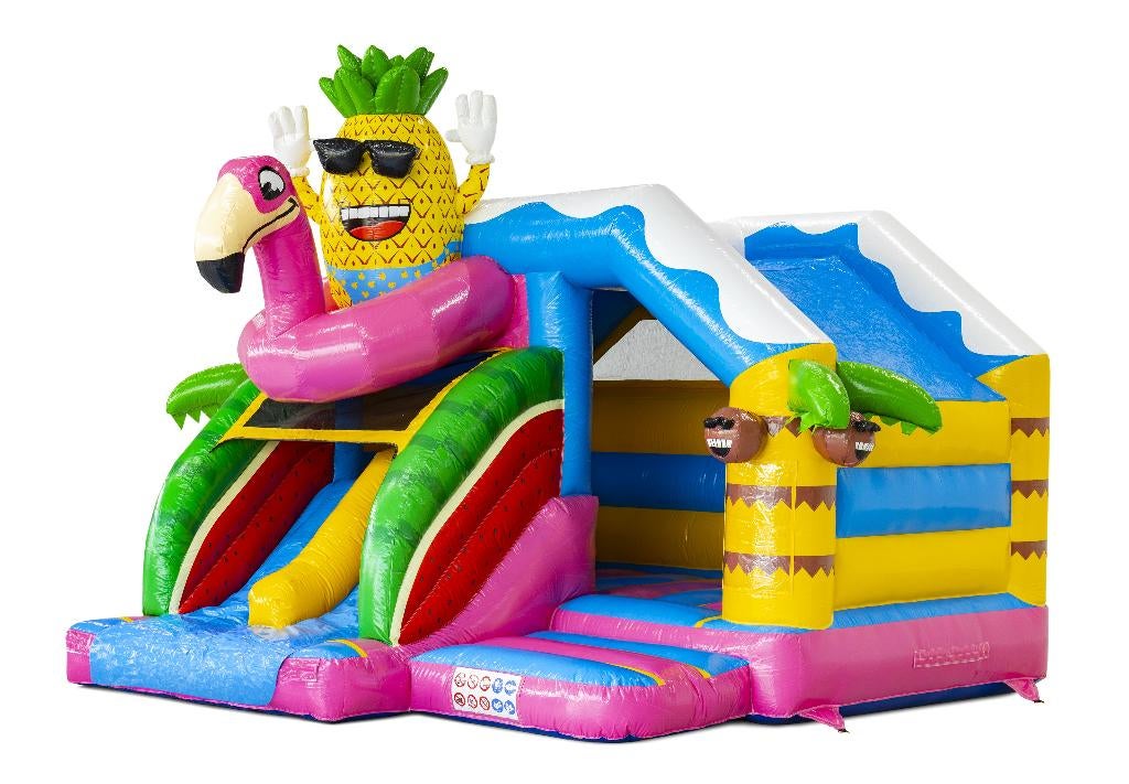 Te Huur: Hawaii Flamingo Springkussen, Ophalen, Zo goed als nieuw, Verjaardag