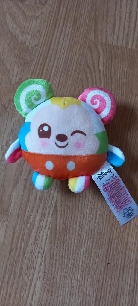 Disney Munchlings Rainbow Candy Mickey ., Ophalen of Verzenden, Mickey Mouse, Zo goed als nieuw, Knuffel
