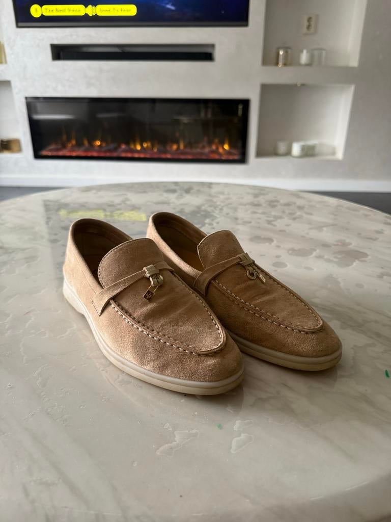 Loro Piana Schoenen - Maat 38, Ophalen of Verzenden, Bruin