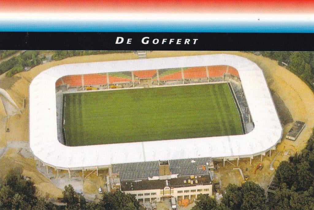 NEC Nijmegen Stadion de Goffert Stadionkaart in prima staat, Verzenden, Zo goed als nieuw, Overige binnenlandse clubs, Spelerskaart