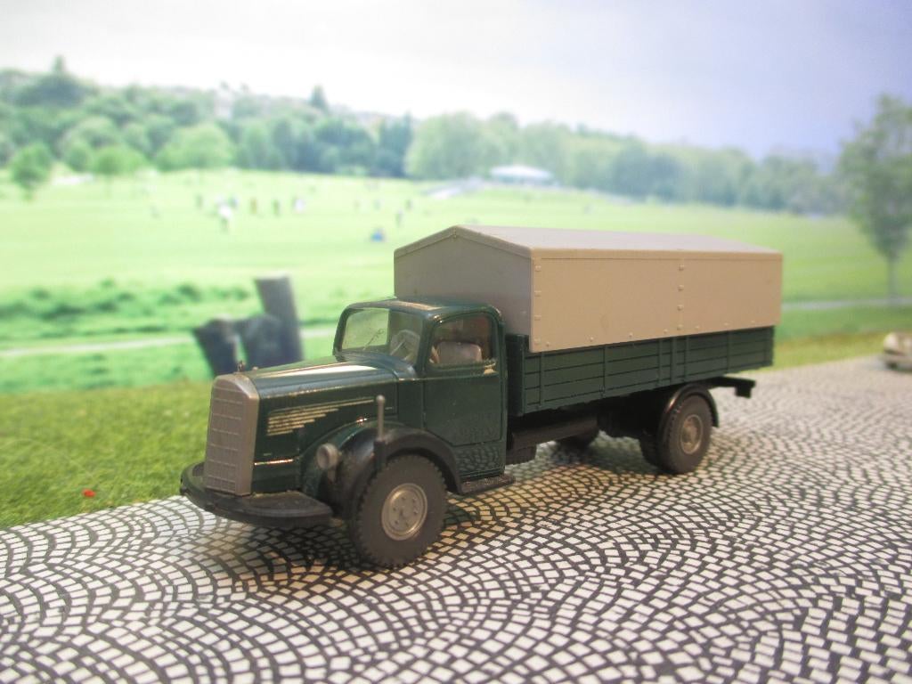 Mercedes Benz L6600 - Wiking met huif, Ophalen of Verzenden, Gebruikt, Bus of Vrachtwagen, Wiking