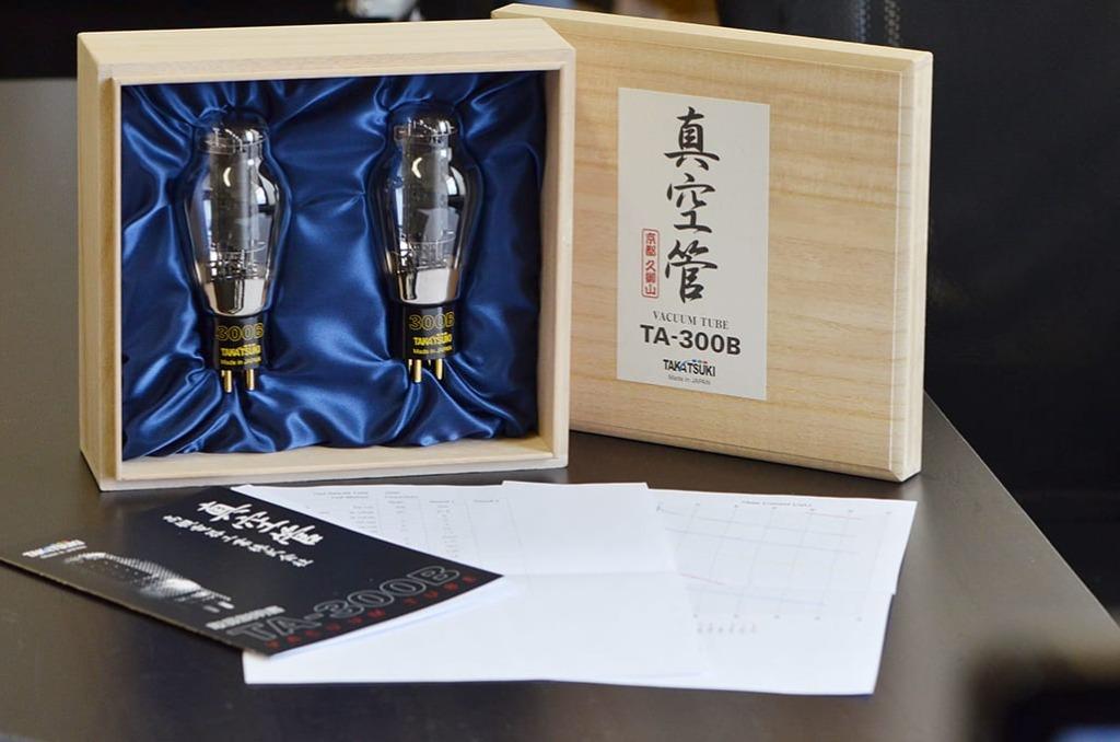 TAKATSUKI 300B matched pair tube set (uit voorraad leverbaar, Onbekend, Buis of Buizen, Ophalen of Verzenden, Onbekend