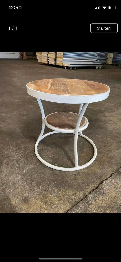 By Boo bijzettafel - Nieuw in doos, Minder dan 55 cm, Vierkant, Nieuw, Hout