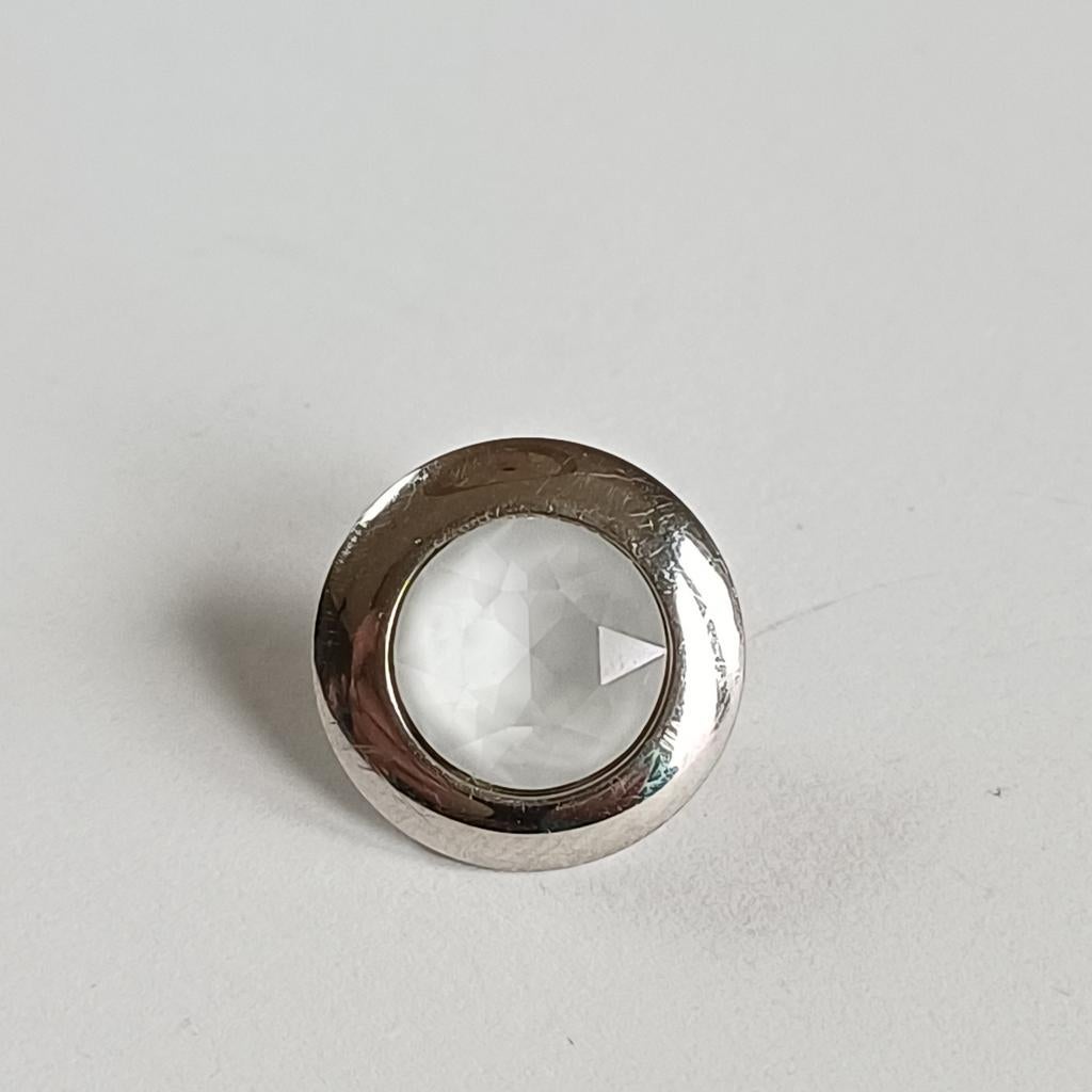 Zilverkleurige qudo zetting passend op Melano, Sieraden, Tassen en Uiterlijk, Ringen, Verzenden