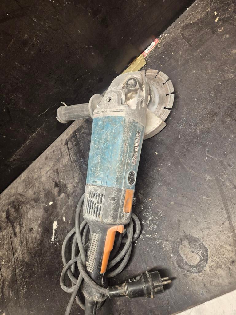 Makita 9077S Haakse Slijper - Gebruikt, Doe-het-zelf en Verbouw, Gereedschap | Overige machines, Gebruikt, Ophalen
