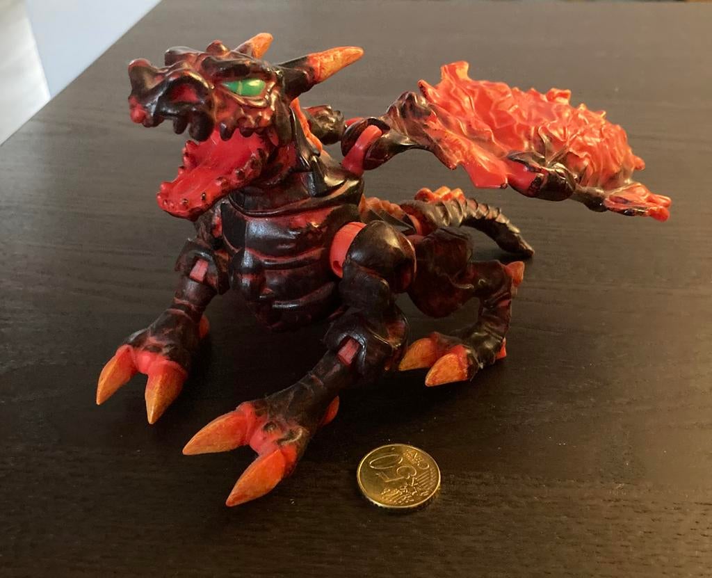 Vintage Mega Bloks grote draak 9892, Ophalen of Verzenden, Gebruikt
