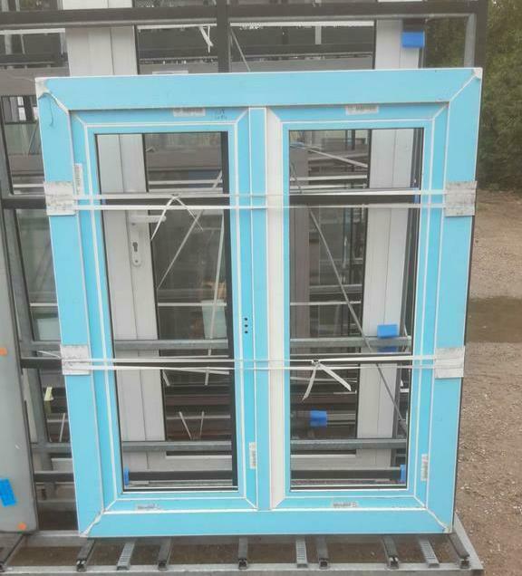 (19) Nieuw kunststof verhuis raamkozijn  renovatie profiel, Ophalen, Gevelraam of Ruit, 120 tot 160 cm, Nieuw
