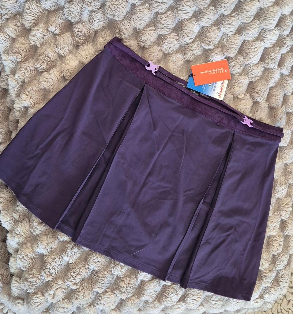 MARLIES DEKKERS strandrokje maat M NIEUW, Kleding | Dames, Badmode en Zwemkleding, Overige typen, Marlies Dekkers, Paars, Nieuw