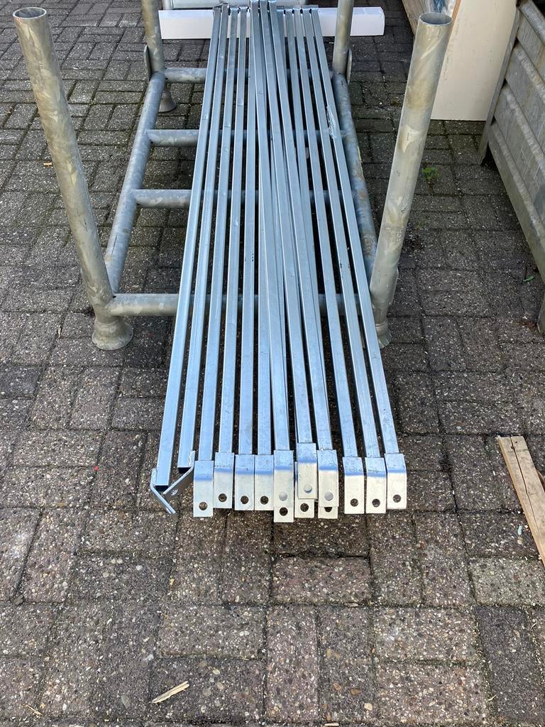 Lijmschoren vaste kop 250 cm, Ophalen, Nieuw, Gevelsteiger, 5 meter of hoger