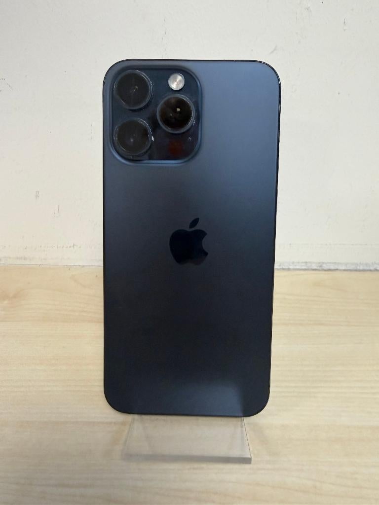 Apple iPhone 15 Pro Max 256GB Blue - second life - 100%, Telecommunicatie, Mobiele telefoons | Apple iPhone, Zo goed als nieuw
