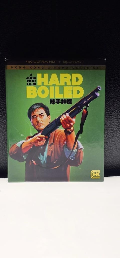 Hard-Boiled 4K UHD & Blu-ray - John Woo, Ophalen of Verzenden, Zo goed als nieuw, Actie