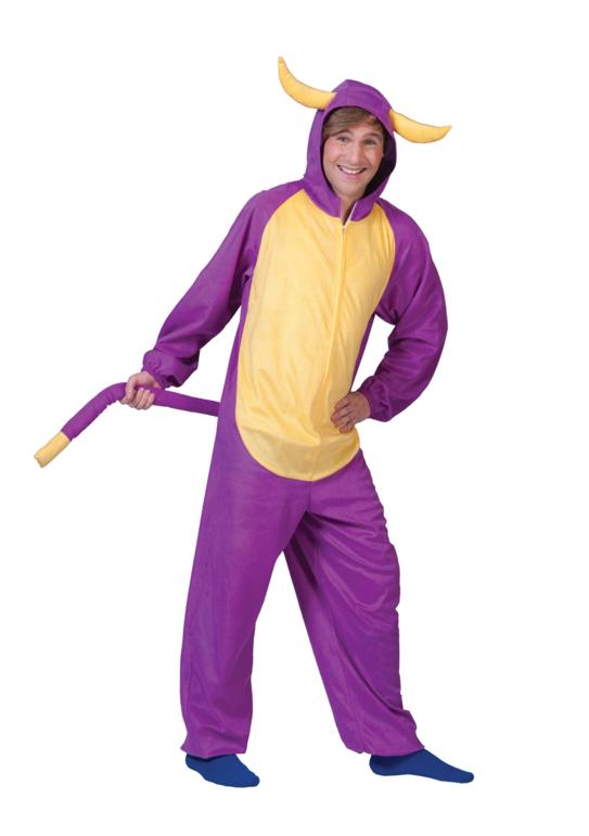 Nieuw paarse stier kostuum carnaval!, Kleding | Heren, Ophalen of Verzenden, Nieuw