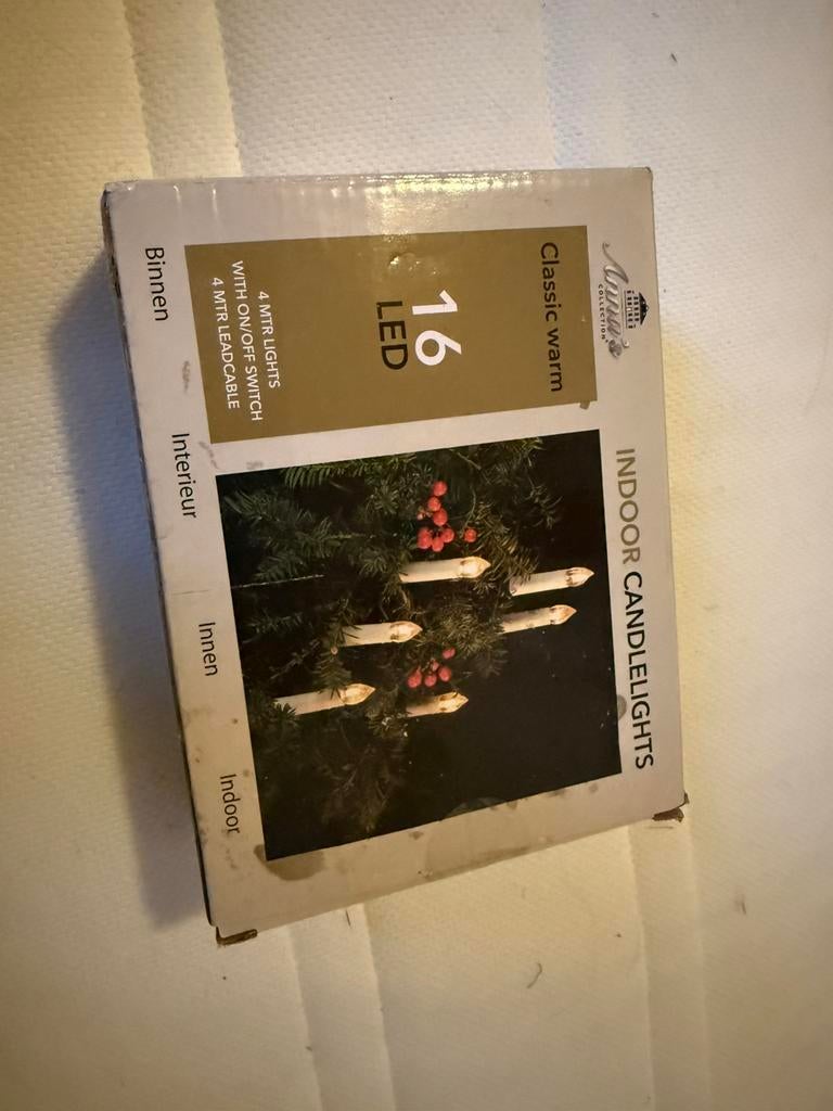16 kaarslampjes, Diversen, Kerst, Ophalen of Verzenden, Zo goed als nieuw