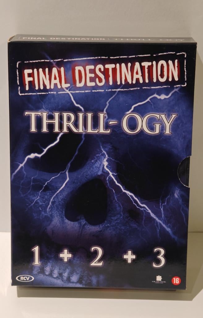 Final Destination Trilogie Deel 1 + 2 + 3 Horror dvd box, Cd's en Dvd's, Dvd's | Horror, Zo goed als nieuw, Overige genres, Boxset