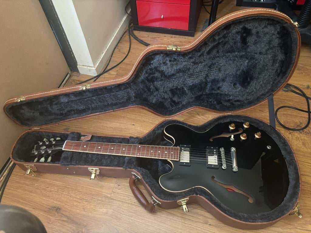 Gibson ES-335 ‘08 Yamano edition, Muziek en Instrumenten, Snaarinstrumenten | Gitaren | Elektrisch, Ophalen, Gebruikt, Semi-solid body
