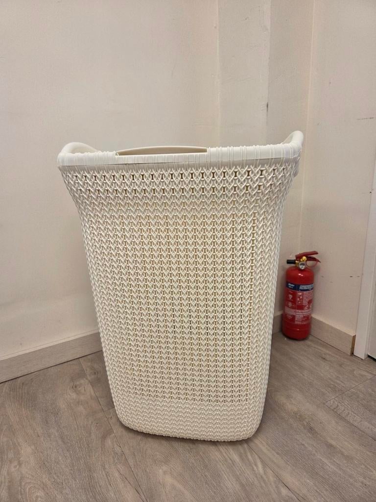 2 Curver Knit Wasmanden 57L - Zo goed als nieuw!, Ophalen, 50 tot 75 cm, Minder dan 50 cm, Zo goed als nieuw