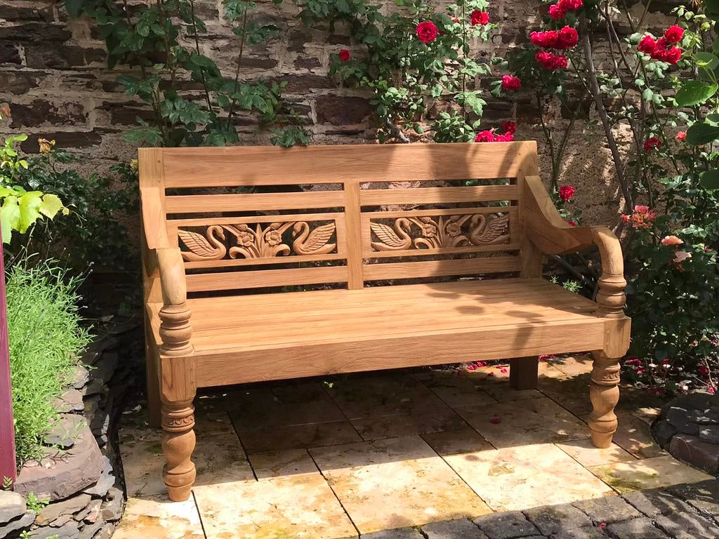 Het Mooiste Assortiment Teak Tuinbanken / Nieuw & Gebruikt, Tuin en Terras, Tuinbanken, Ophalen of Verzenden, Zo goed als nieuw