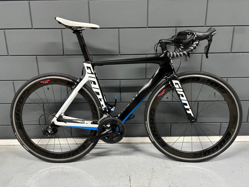 Giant racefiets maat M + speciale wielen + extra set wielen, 53 tot 57 cm, Ophalen of Verzenden, Zo goed als nieuw, Giant