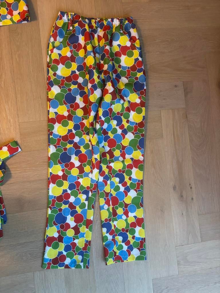 Carnavalskostuum met stippen - Maat M, Kleding | Heren, Carnavalskleding en Feestkleding, Zo goed als nieuw, Kleding, Carnaval