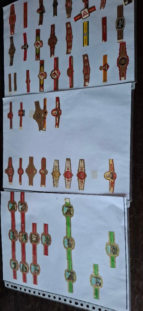Sigarenbandjes, Ophalen, Sigarenbandjes