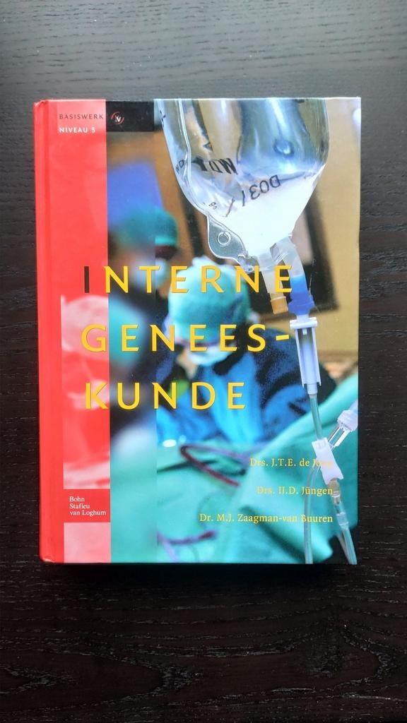 J.T.E. de Jong - Interne geneeskunde, Overige wetenschappen, Zo goed als nieuw, J.T.E. de Jong, Ophalen of Verzenden
