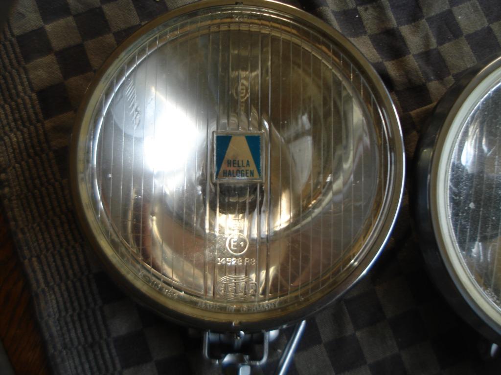 Oldtimer 2 Hella verstralers type 192 diameter 20 cm, Auto-onderdelen, Verlichting, Ophalen of Verzenden, Gebruikt