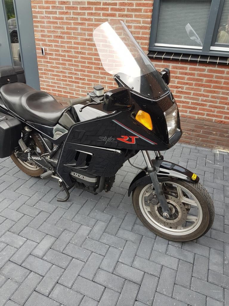 BMW K75 RT Style - Klassieker uit 1990, Cardan-aandrijving, 3 cilinders, Toermotor, Minimaal motorrijbewijs A1
