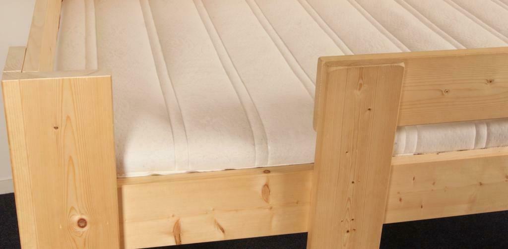 (half-) hoogslaper, 100% hout, vele maten en hoogtes! NIEUW, Hoogslaper, Eenpersoons, Nieuw, Minder dan 160 cm