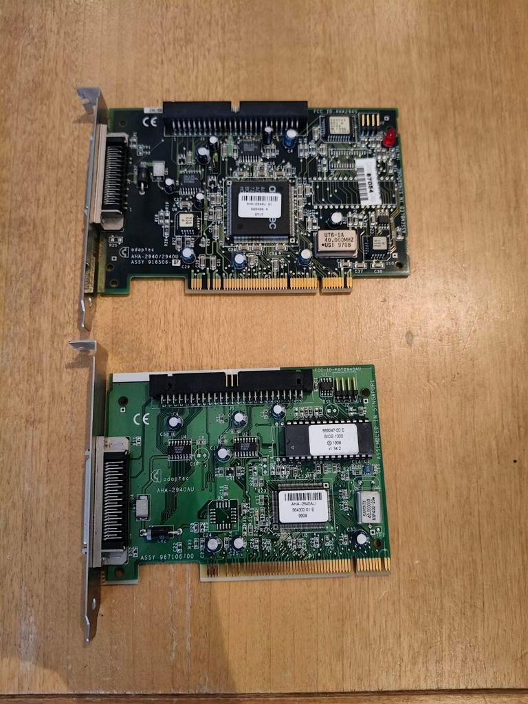 SCSI Controller PCI Kaarten - Bieden per stuk, Ophalen of Verzenden, Gebruikt, Intern, Adaptec