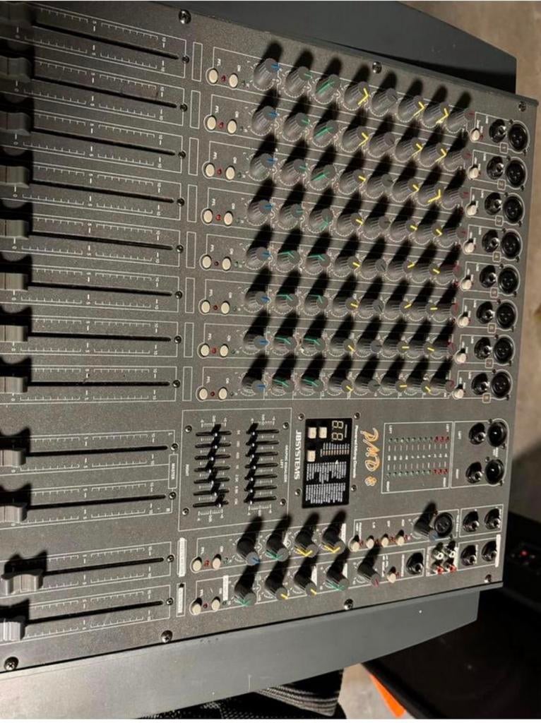 Jb system versterker pmd 8 powermixer, Ophalen of Verzenden, Gebruikt, 5 tot 10 kanalen