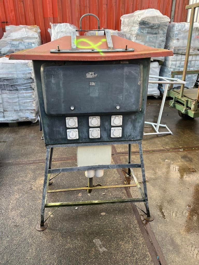 Mobiele elektrische verdeelkast 150x94x60cm, Ophalen, Zo goed als nieuw, Overige typen