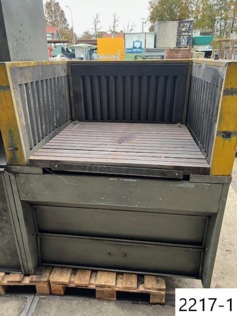 2217. Slijptafel / schuurtafel met afzuiging / slijpwerkbank, Doe-het-zelf en Verbouw, Gereedschap | Slijpmachines, Ophalen, Gebruikt