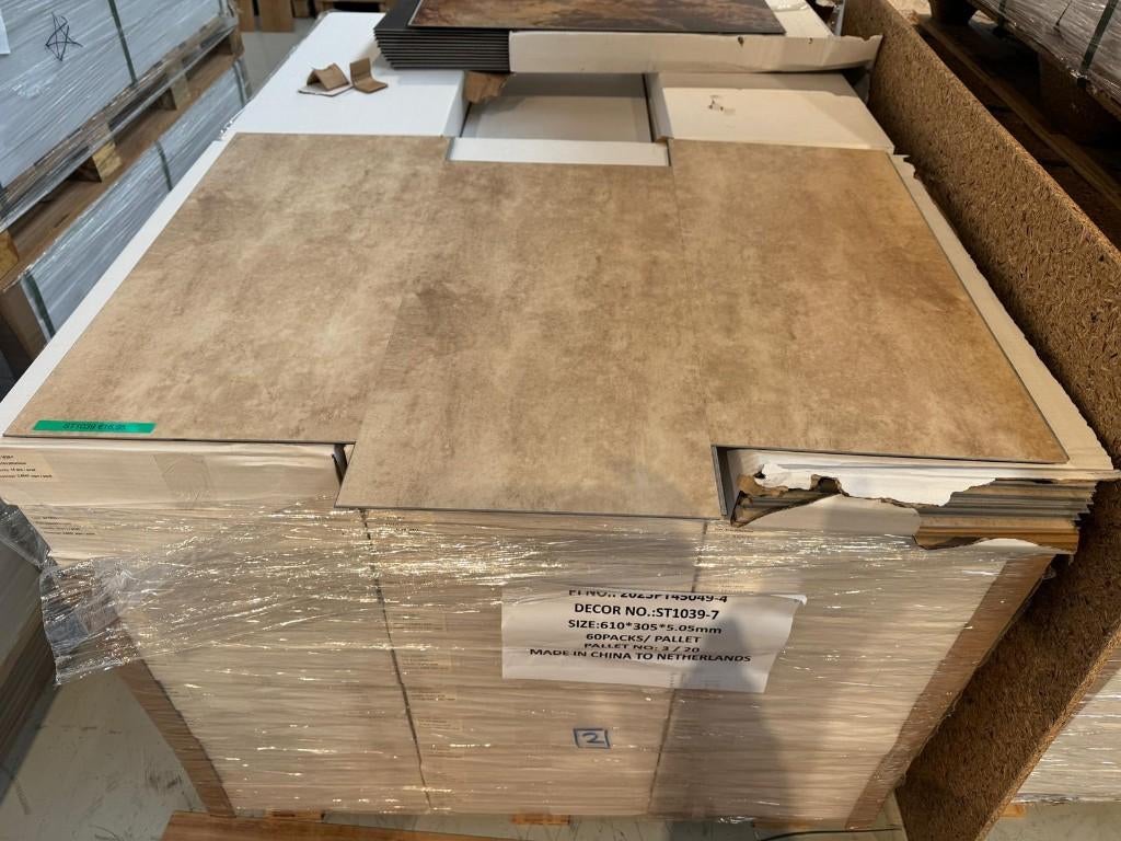 Direct ophalen | PVC tegel klik | PVC Vloer | Utrecht, PVC tegel, 75 m² of meer, 4131 NH, Nieuw