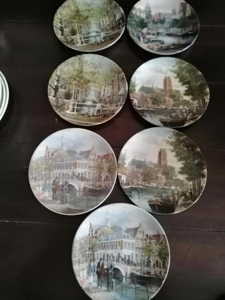 wandborden van Koos van Loon, serie "Grachten van Holland", Ophalen of Verzenden
