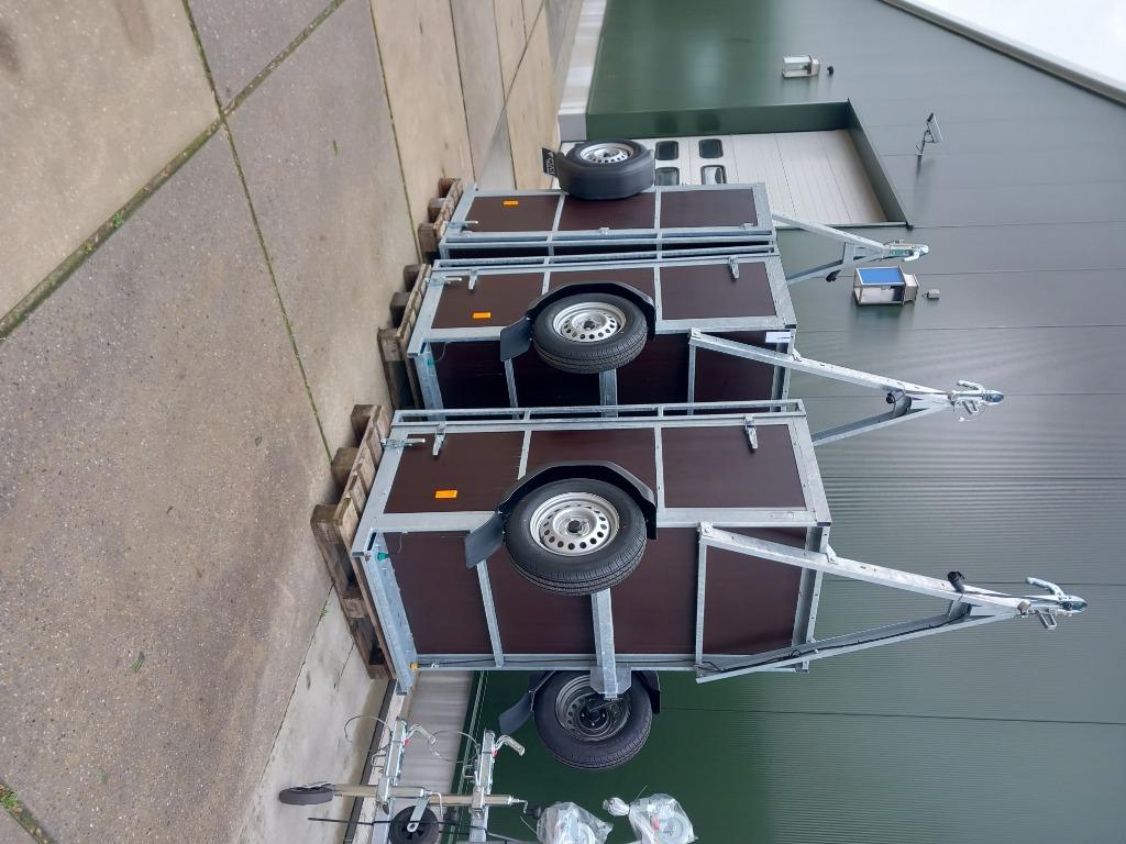 ongeremde aanhangers va € 617,- 200x110 incl btw 0626604113, Auto diversen, Aanhangers en Bagagewagens, Ophalen, Nieuw, Hulleman
