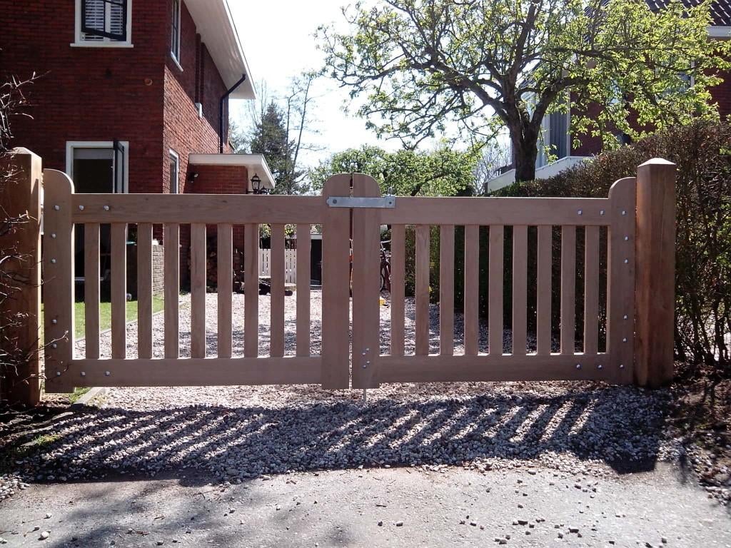 Toegangspoort IP03 | 3 meter totaal NIEUW!, Tuin en Terras, Ophalen, Nieuw, Hout, Overige typen