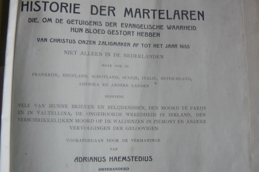 HISTORIE DER MARTELAREN / J..H. Landwehr / met 130 platen, Ophalen of Verzenden, Gelezen