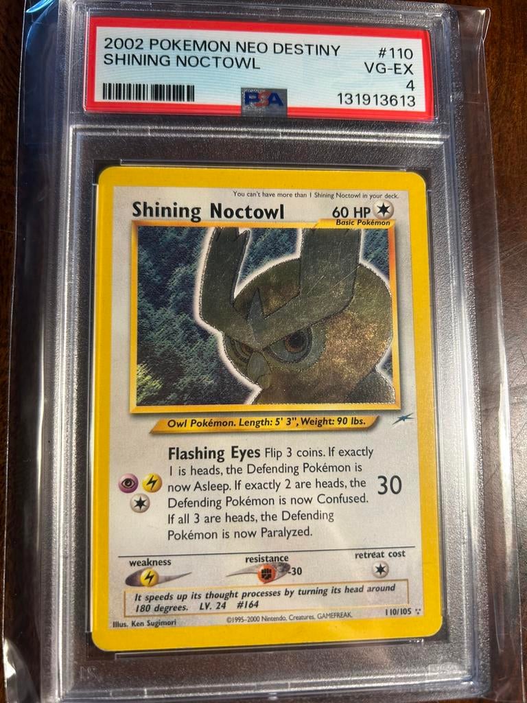 Shining Noctowl Psa 4, Ophalen of Verzenden
